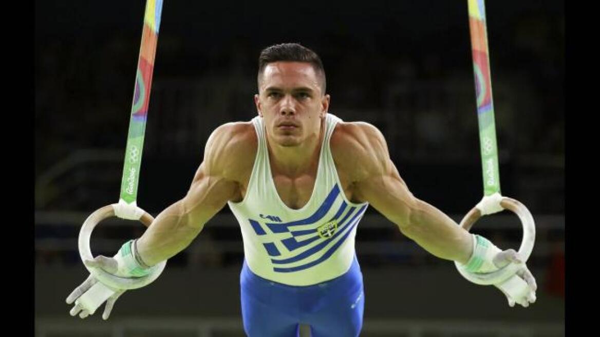 Lefteris Petrounias declared Male Gymnast of the Year