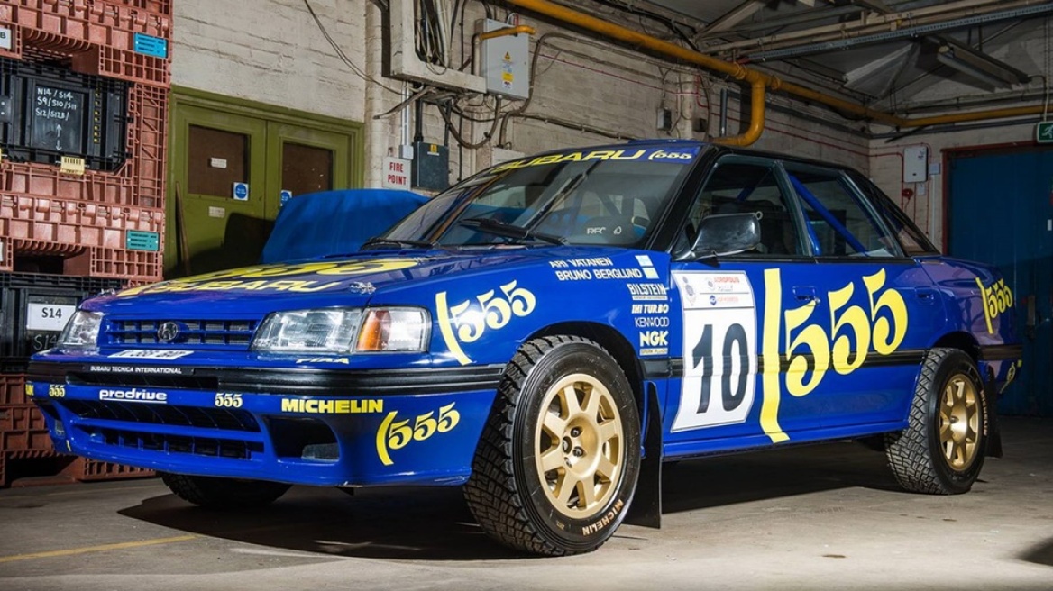Προς πώληση το Subaru Legacy των Ari Vatanen & Richard Burns