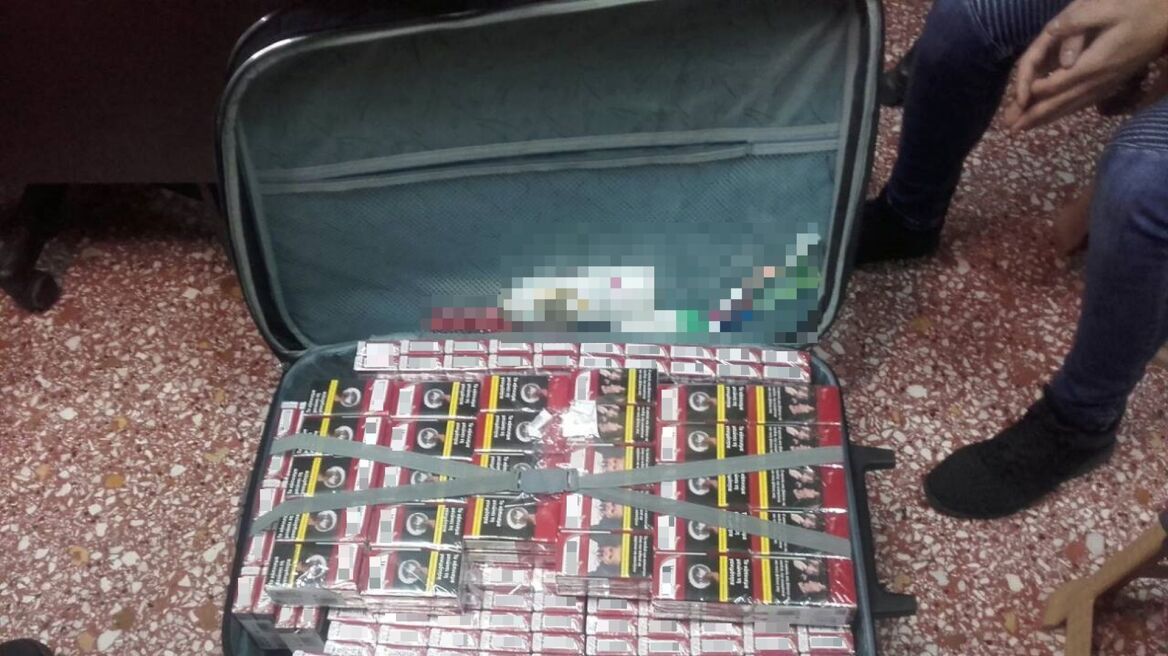 Μυτιλήνη: Νεαρός ταξίδευε με βαλίτσα γεμάτη λαθραία τσιγάρα