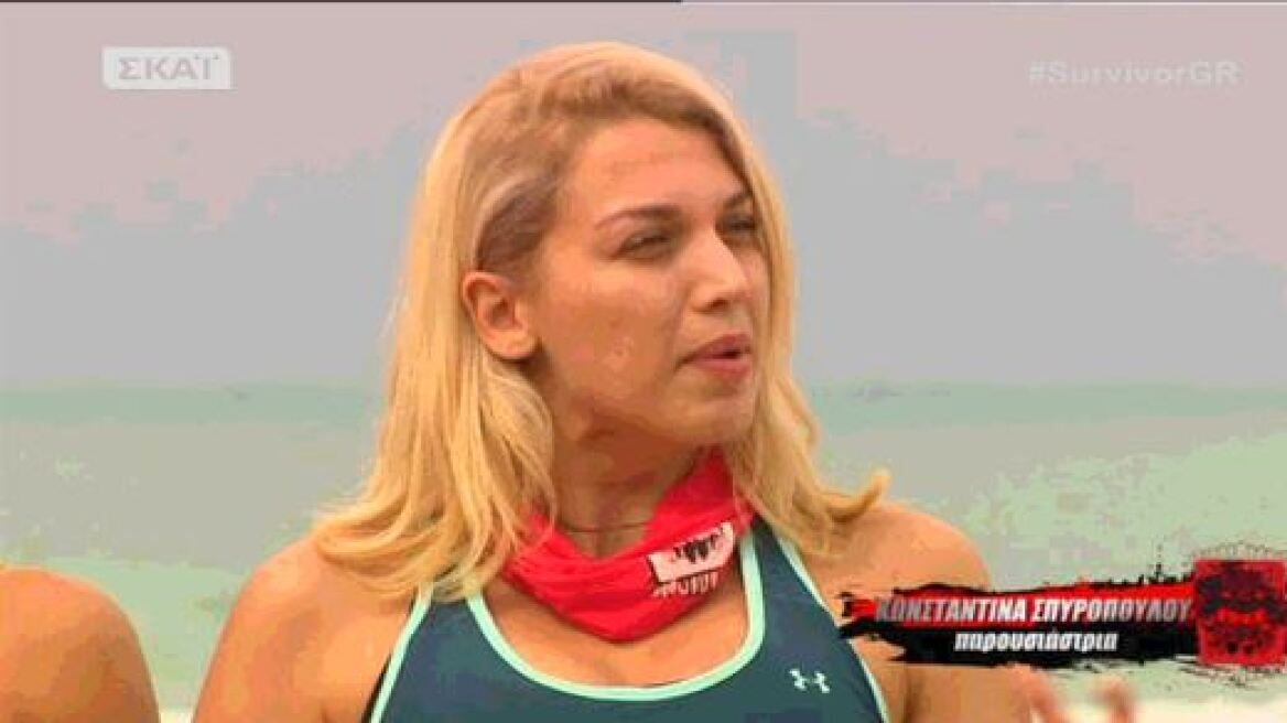 Βίντεο: Η Κωνσταντίνα Σπυροπούλου μπήκε στο Survivor!