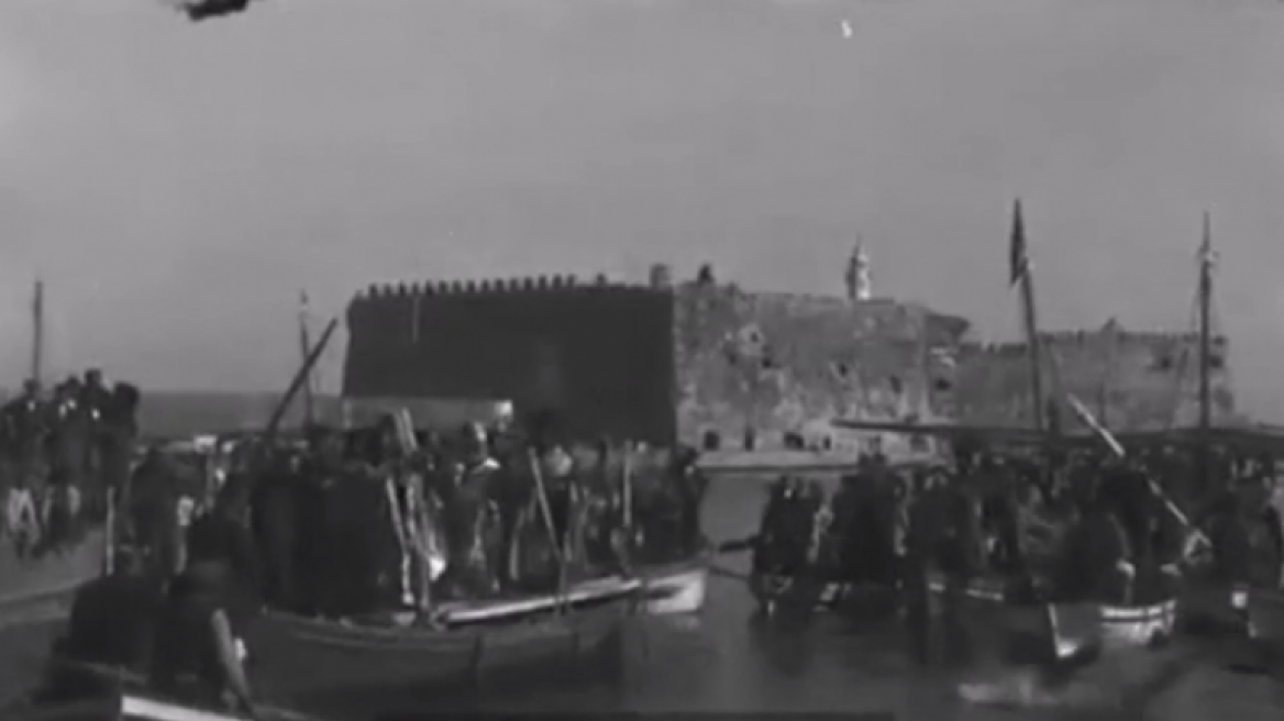 Σπάνιο βίντεο με κινηματογραφικές εικόνες από την Κρήτη του 1910!