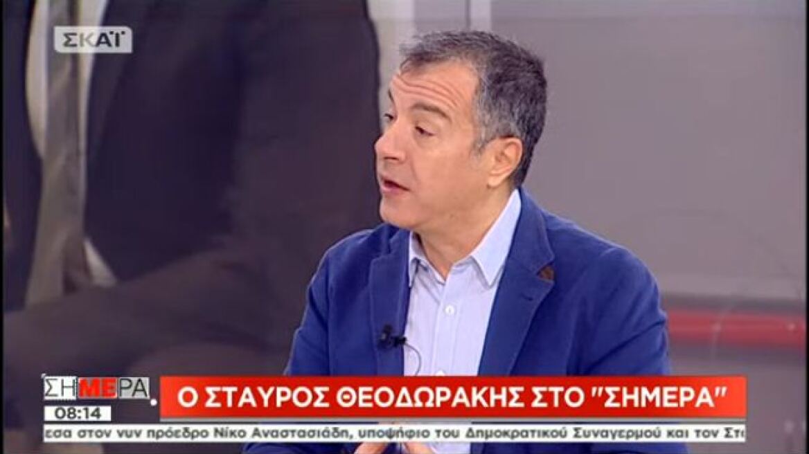 Θεοδωράκης: Όσοι πολεμούν τη λύση, υπερασπίζονται το «Δημοκρατία της Μακεδονίας»