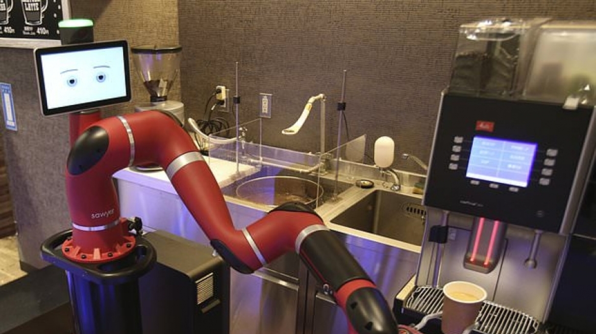 Το ρομπότ – μπαρίστα του Τόκιο που φτιάχνει καφέ