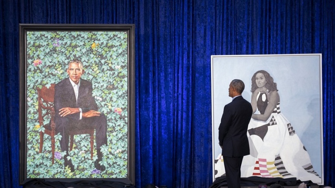 Αποκαλυπτήρια για τα επίσημα πορτρέτα του Μπαράκ και της Μισέλ Ομπάμα