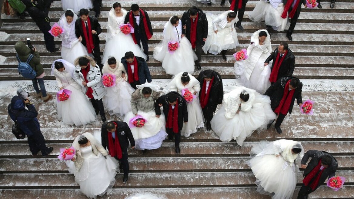 Οι αριθμοί είναι ξεκάθαροι: Όσοι παντρεύονται του Αγίου Βαλεντίνου, είναι πιθανότερο να χωρίσουν!
