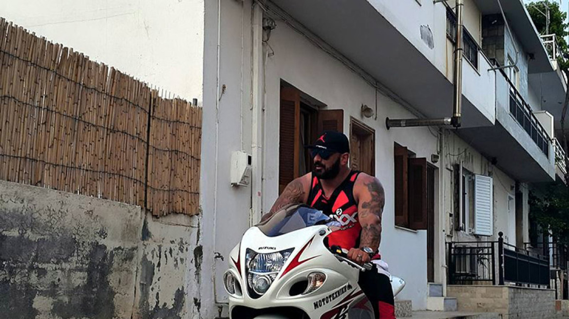 Τροχαίο σοκ με μοτοσικλέτα για Έλληνα πρωταθλητή του bodybuilding 