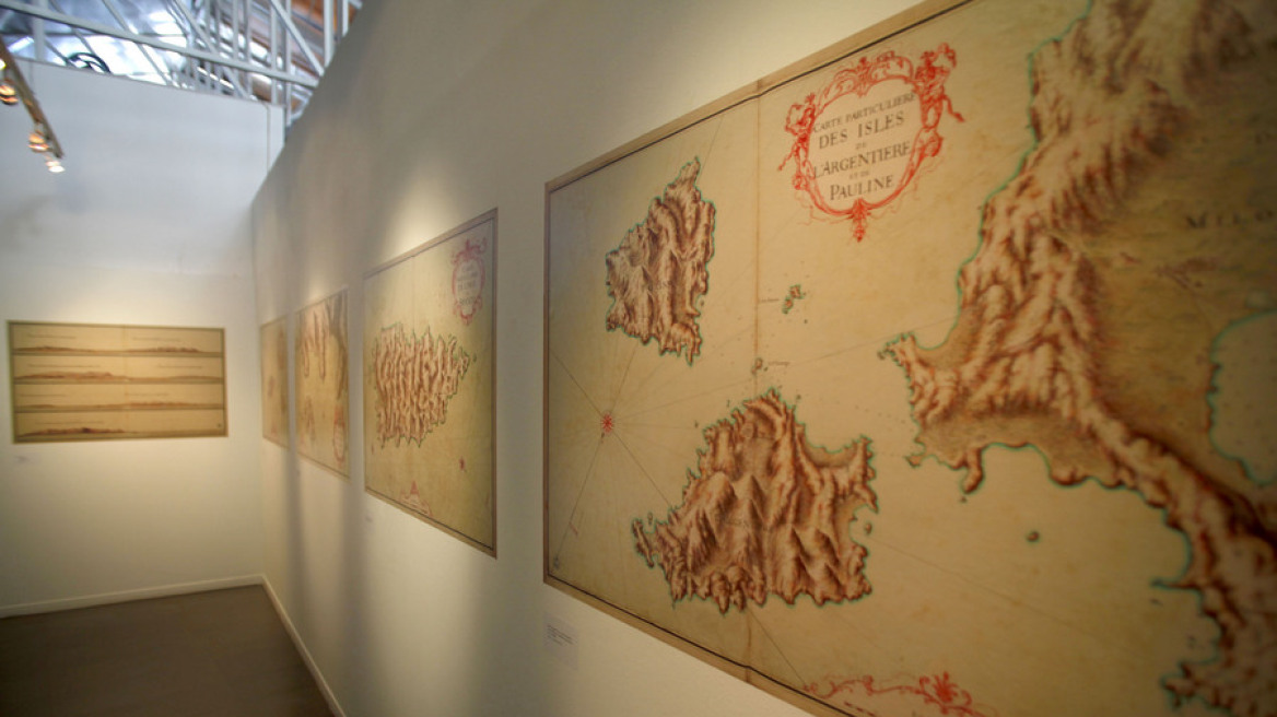 Θεσσαλονίκη: Ενώθηκαν χάρτες του Αιγαίου που δημιουργήθηκαν πριν από τρεις αιώνες 