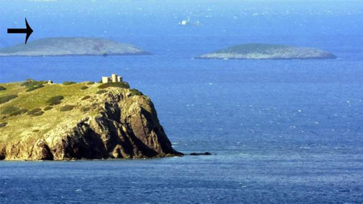 Η Τουρκία χτίζει παρατηρητήριο σε νησίδα απέναντι από τα Ίμια