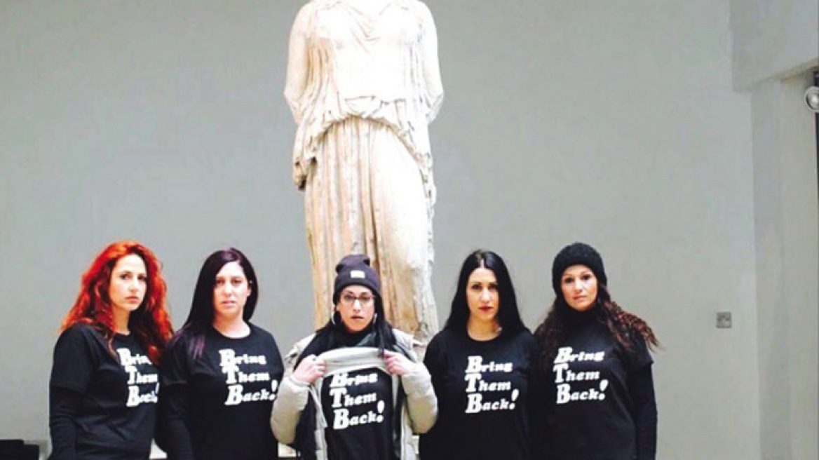 5 women from Rhodes fighting for the repatriation of the Parthenon Marbles (PHOTO)