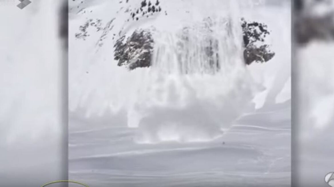 Τρομακτικό βίντεο: Χιονοστιβάδα «καταπίνει» σκιέρ στα Πυρηναία