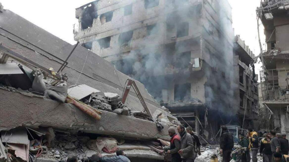 Συρία: Βομβαρδισμοί χωρίς τέλος στην Ανατολική Γούτα, 21 άμαχοι νεκροί 