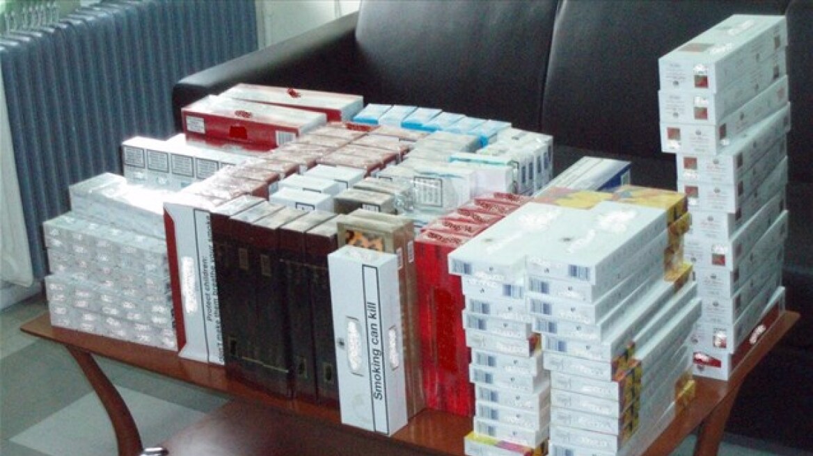 Συλλήψεις για πώληση λαθραίων τσιγάρων στην Κομοτηνή