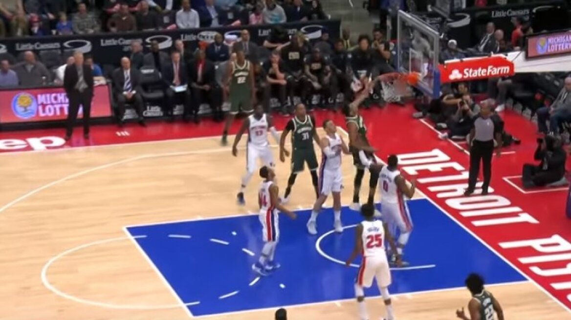 Watch Giannis Antetokounmpo’s incredible dunks included in NBA’s best! (video)