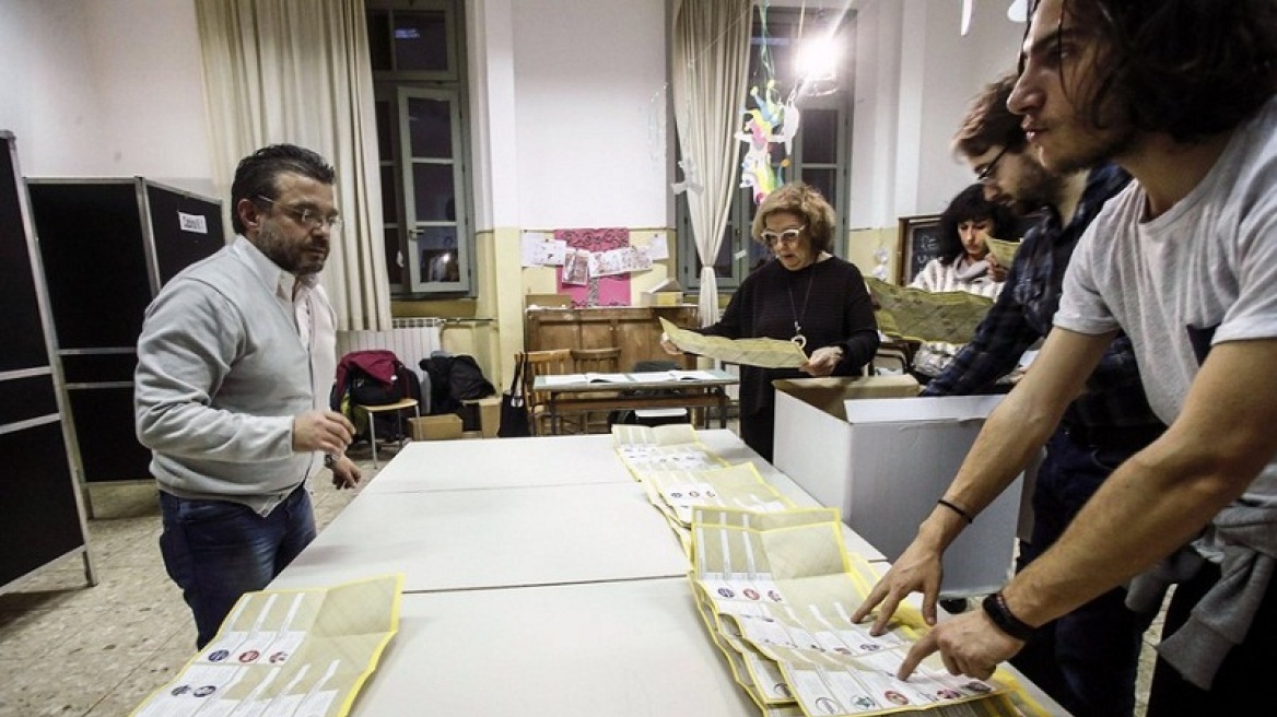 Ιταλικές εκλογές: Κεντροδεξιά στο Μιλάνο, κεντροαριστερά στη Ρώμη