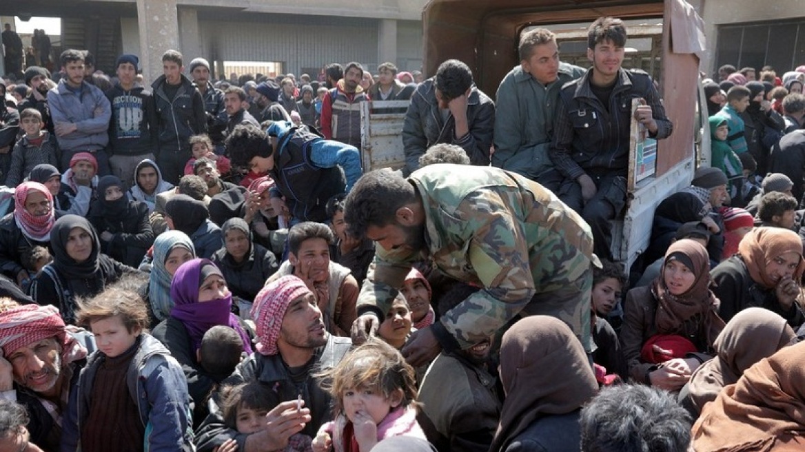 Συρία: Πάνω από 40.000 άμαχοι εγκατέλειψαν την ανατολική Γούτα 