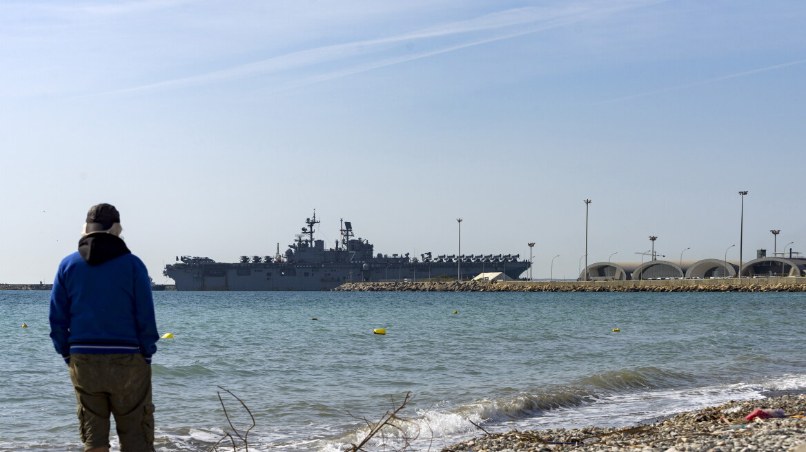 Στη Λεμεσό το αμερικανικό πολεμικό πλοίο Iwo Jima