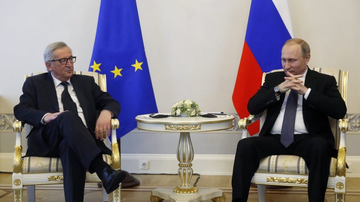 Συγχαρητήρια Γιούνκερ σε Πούτιν: «Ζωτικής σημασίας οι σχέσεις ΕΕ-Ρωσίας»