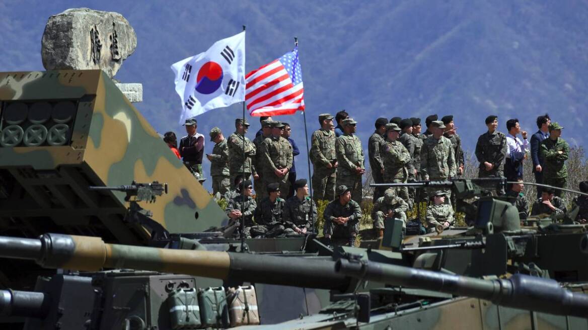 Την Πρωταπριλιά ξεκινούν τα κοινά στρατιωτικά γυμνάσια ΗΠΑ-Νότιας Κορέας