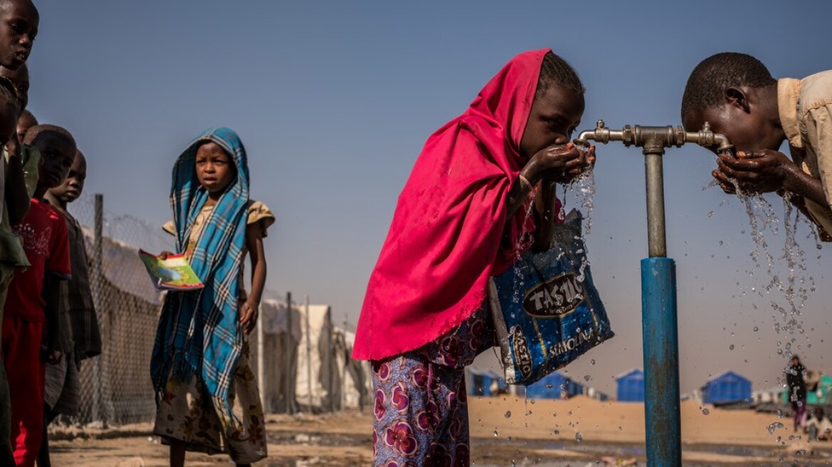 600 εκατ. παιδιά στα όρια της δίψας έως το 2040