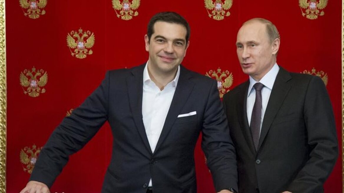 Greek PM Tsipras talks with Russian President Putin over phone