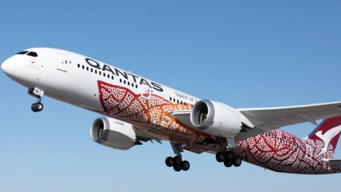 H Qantas έγραψε ιστορία: Απευθείας πτήση 17 ωρών από Αυστραλία σε Βρετανία