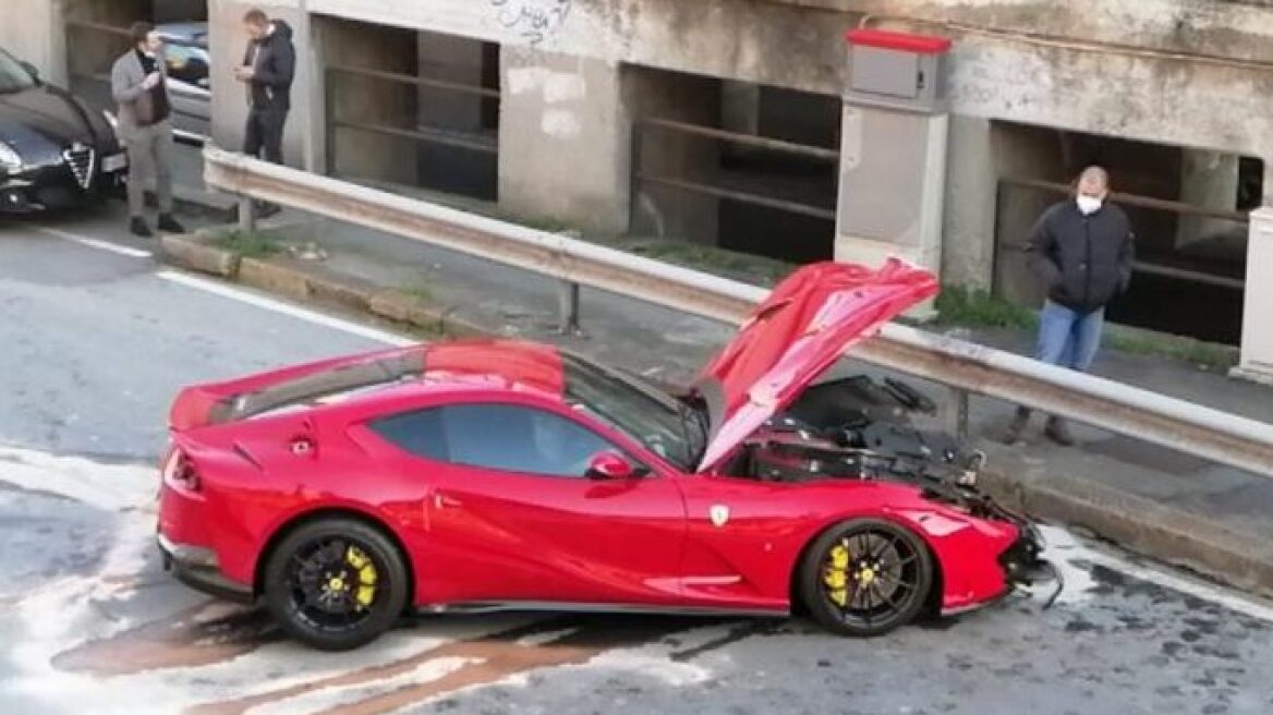 Ferrari-812-Superfast-di-Marchetti-incidente