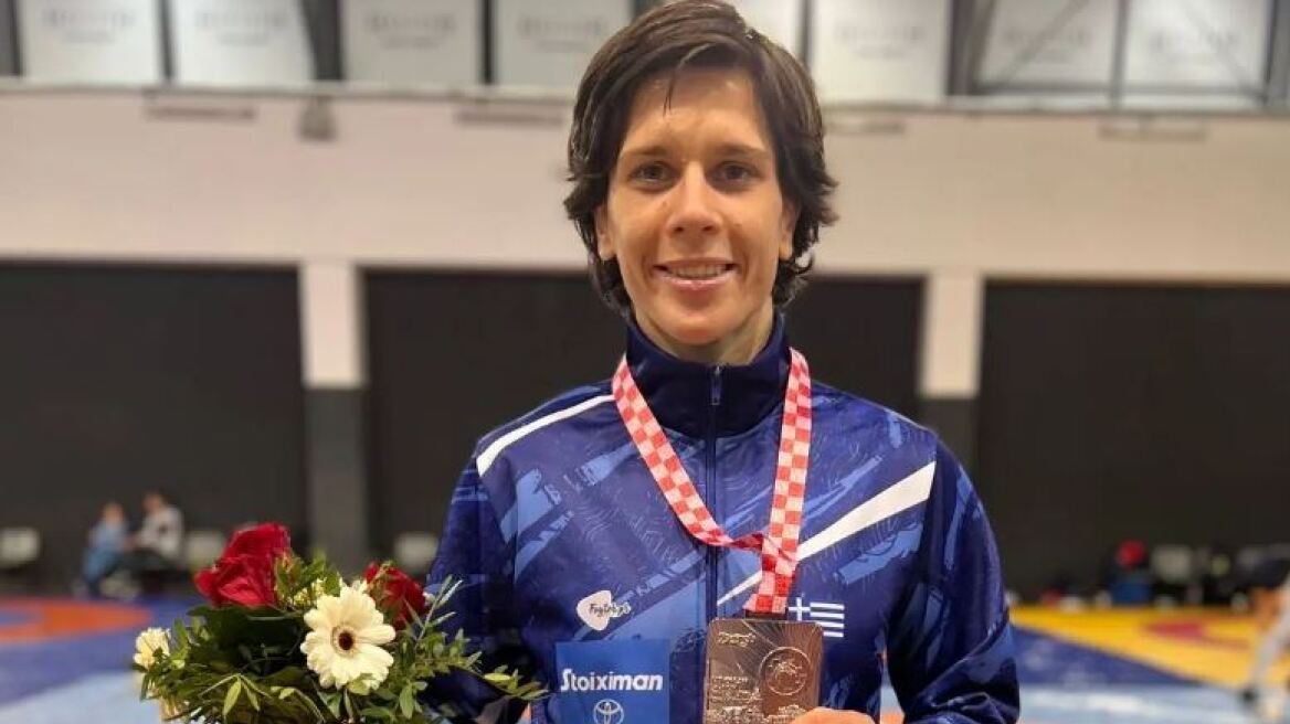 Μαρία Πρεβολαράκη: Χάλκινο μετάλλιο στο Ευρωπαϊκό πρωτάθλημα πάλης