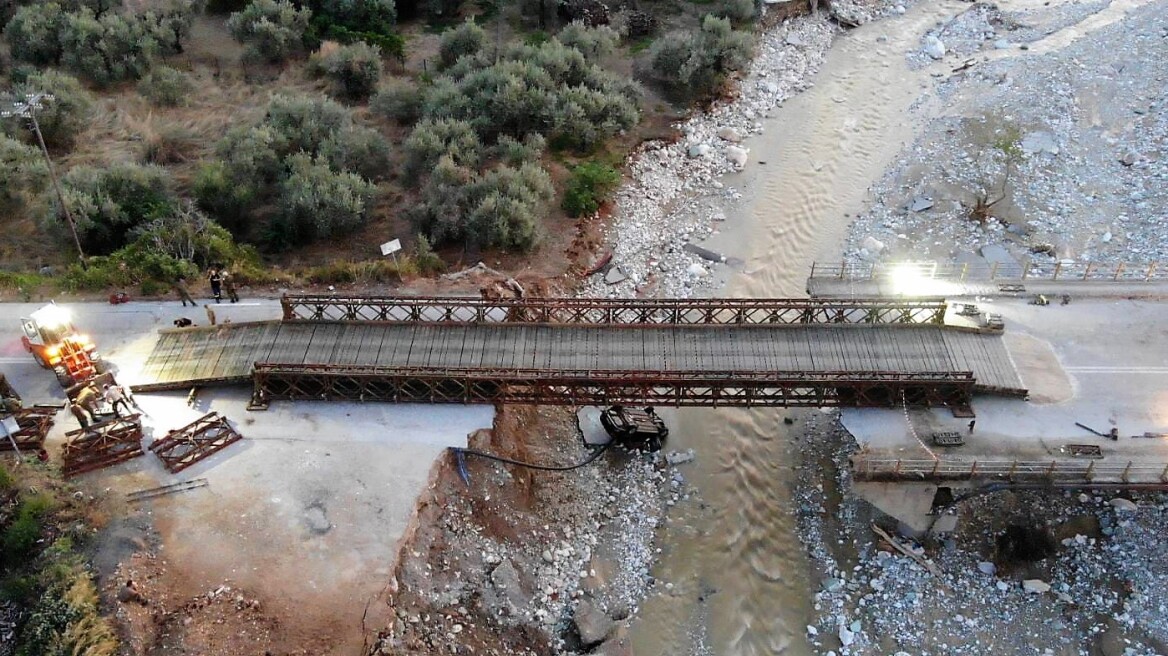  Αιτήματα στον Στρατό για την τοποθέτηση και άλλων γεφυρών  Μπέλεϋ σε περιοχές της Θεσσαλίας