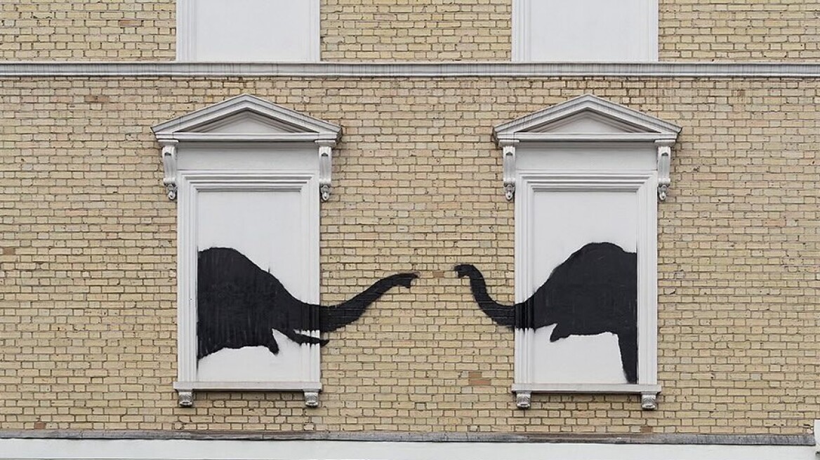 banksy_elephants