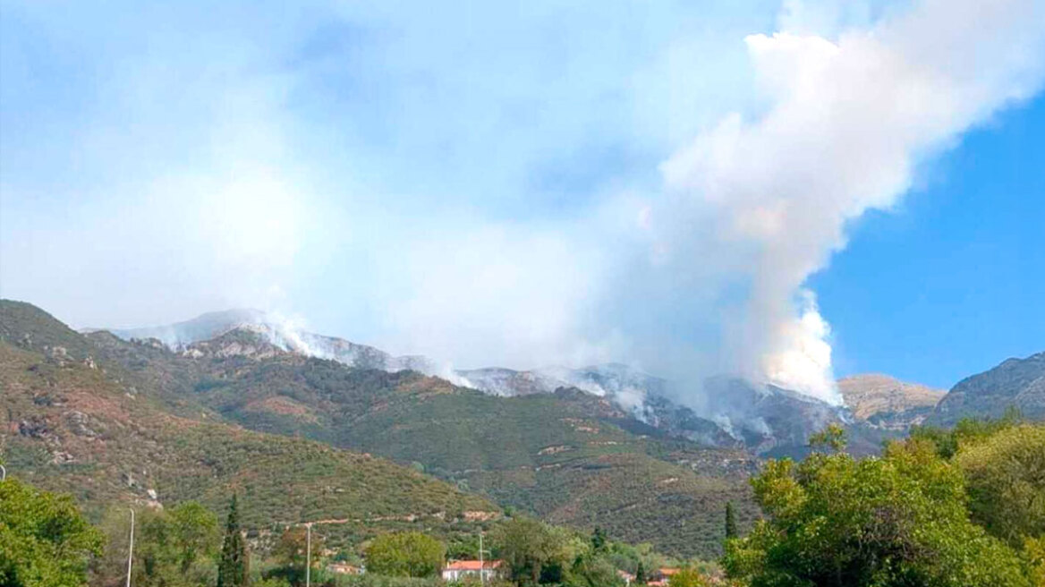 Μάχη με τις φλόγες για 5η μέρα στο Παγγαίο