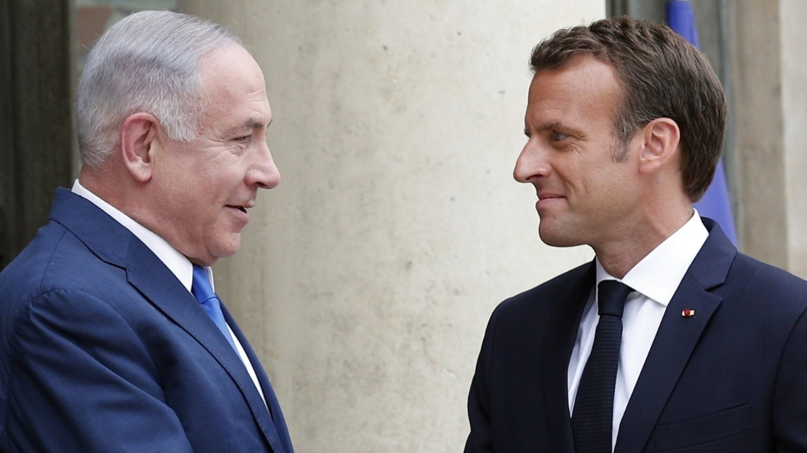 netanyahu-macron