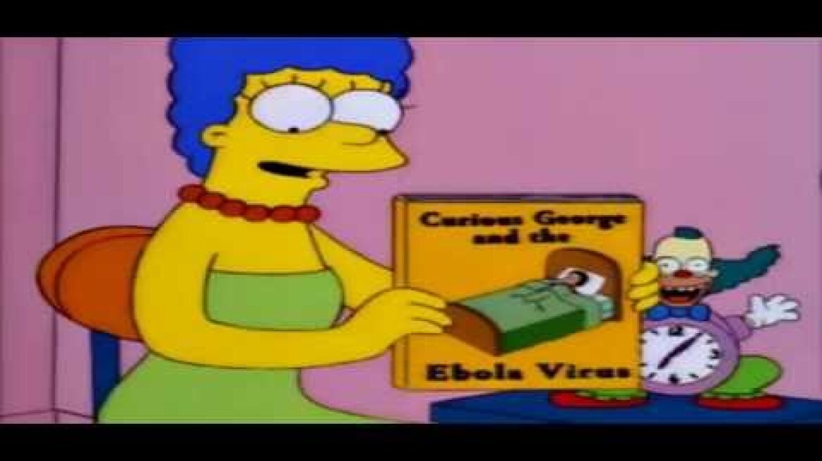 Simpsons SE9 1997 - Lisa's Sax Ebola Clip