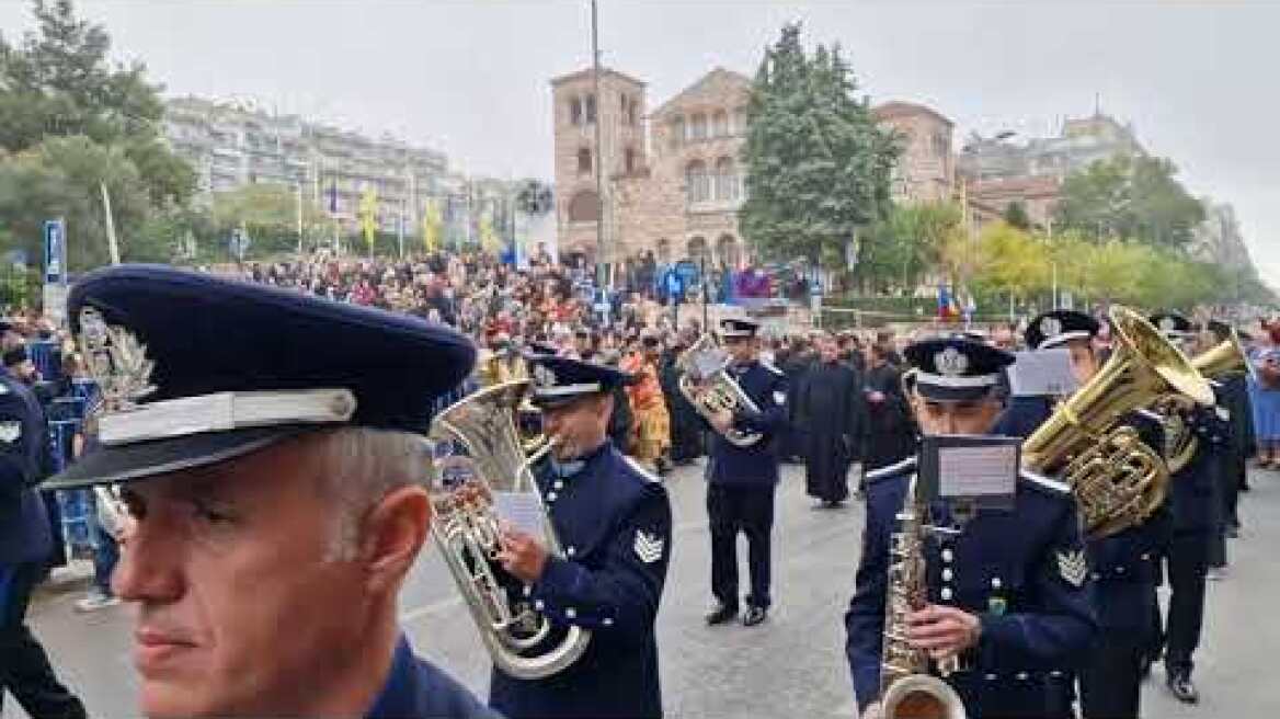 The litany in Thessaloniki for Agios Dimitrios is exhilarating