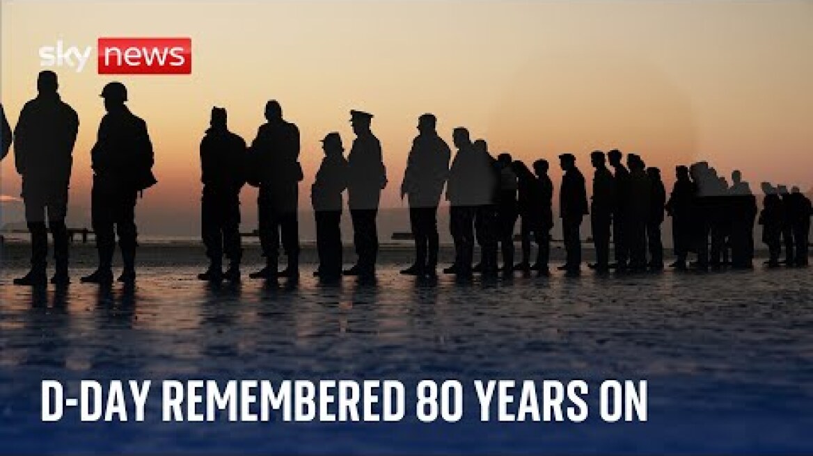 Watch live: 80th Anniversary of the D-Day landings