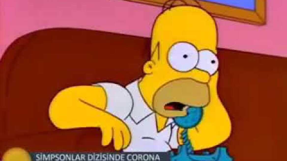 Simpsons predict corona virus