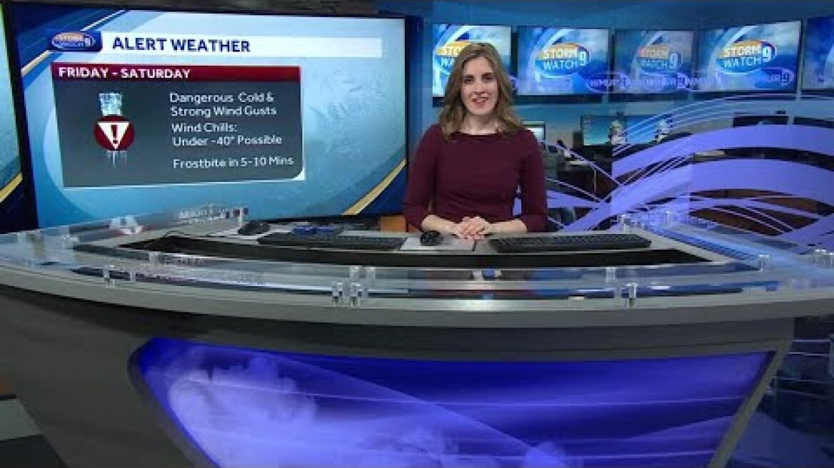 Video: Dangerously cold weather moves into New Hampshire