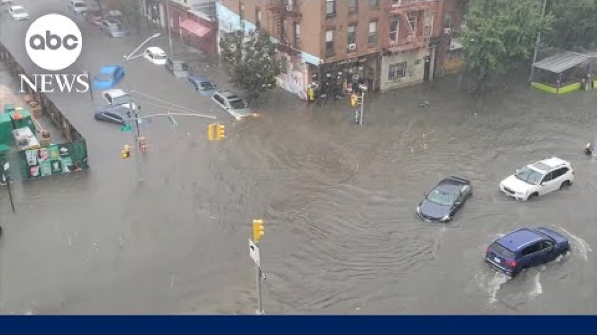 New York declared state of emergency from flooding | GMA