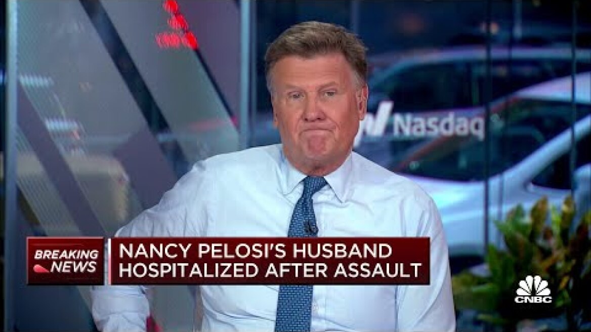 The office says that Nancy Pelosi's husband 