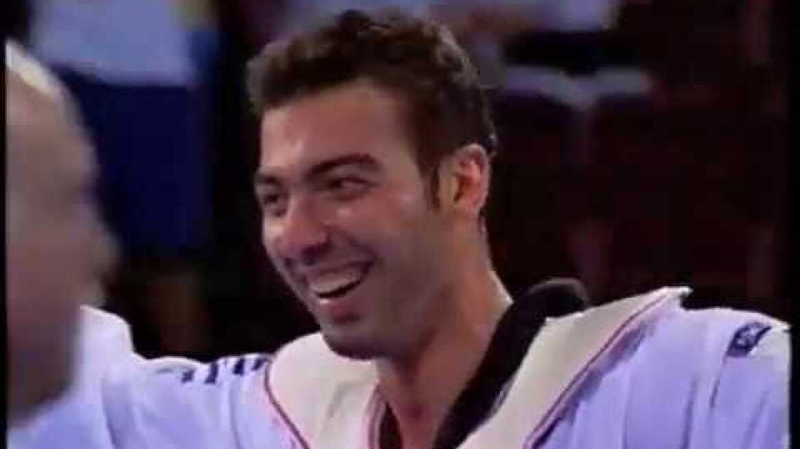 Athens 2004 Olympics Ibrahim Kamal Jordan vs Alexandros Nikolaidis Greece Taekwondo Semifinal
