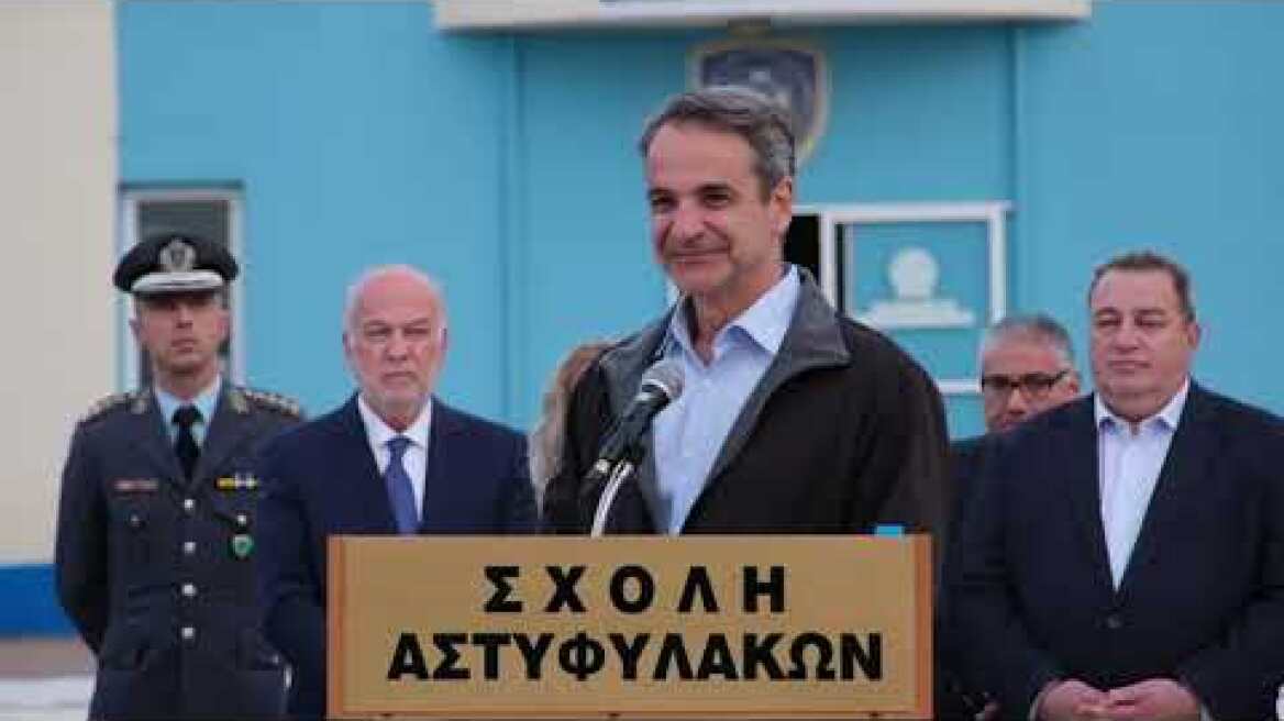 Κ. Μητσοτάκης - Κομοτηνή   Νοσοκομείο, Αστυνομία, καφέ και Ελευθέρια Θράκης