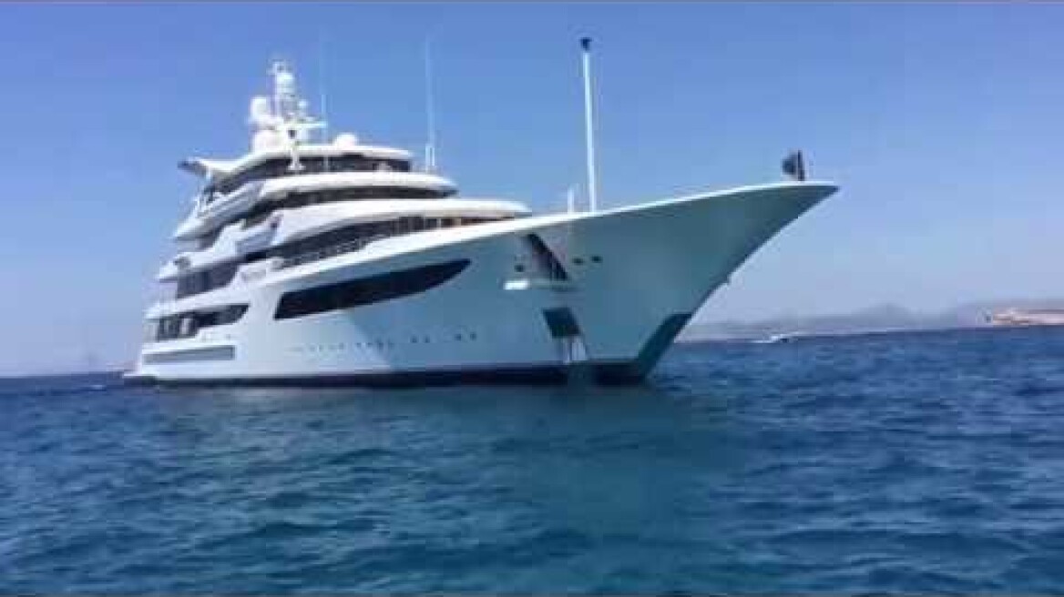 ROYAL ROMANCE Yacht built in 2015 by Feadship (303.48ft /92.5m) Mega Yacht !! IBIZA & FORMENTERA