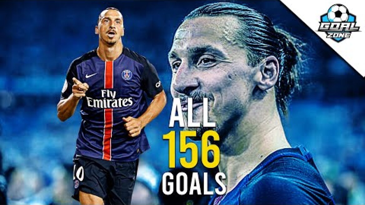Zlatan Ibrahimovic - All 156 Goals for PSG