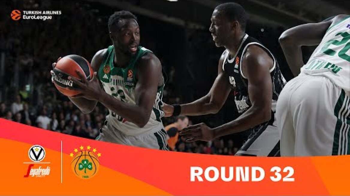 Virtus-Panathinaikos | Round 32 Highlights | 2023-24 Turkish Airlines EuroLeague