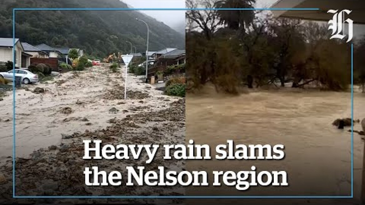 Nelson-Tasman floods: Heavy rain slams the region, state of emergency declared | nzherald.co.nz