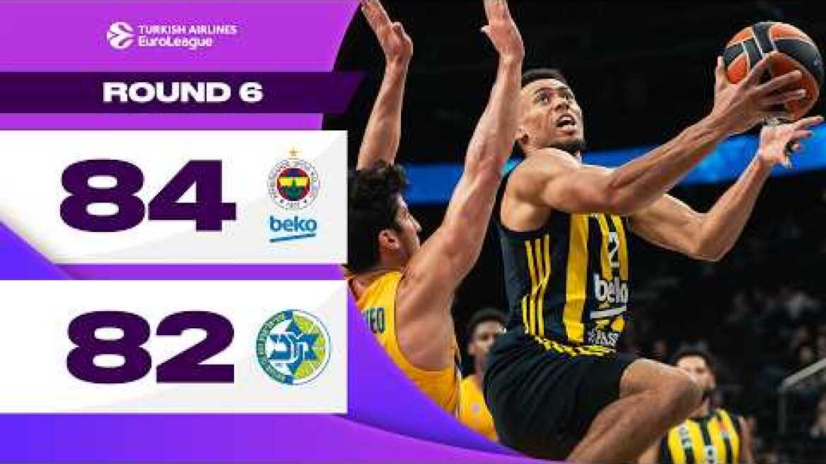 Fourth-Quarter COMEBACK | Fenerbahce - Maccabi | BASKETBALL HIGHLIGHTS R6 2024-25