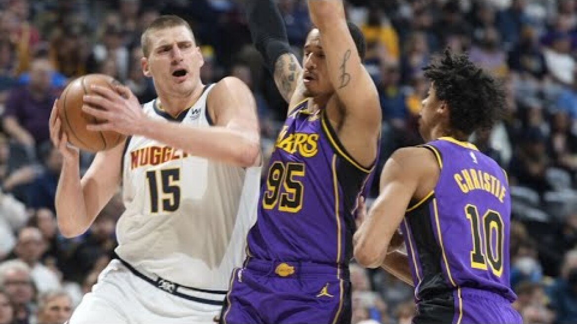 LAKERS at NUGGETS, FULL GAME HIGHLIGHTS