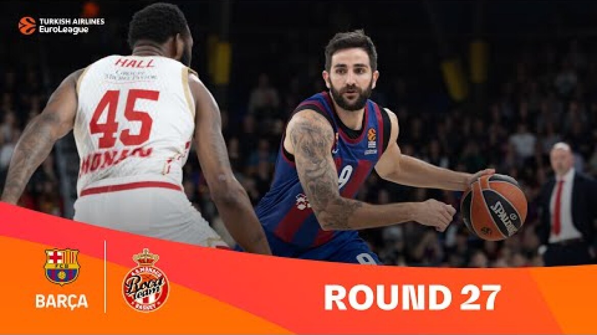 Barcelona - Monaco |  Highlights of Round 27 |  Turkish Airlines Europa League 2023-24