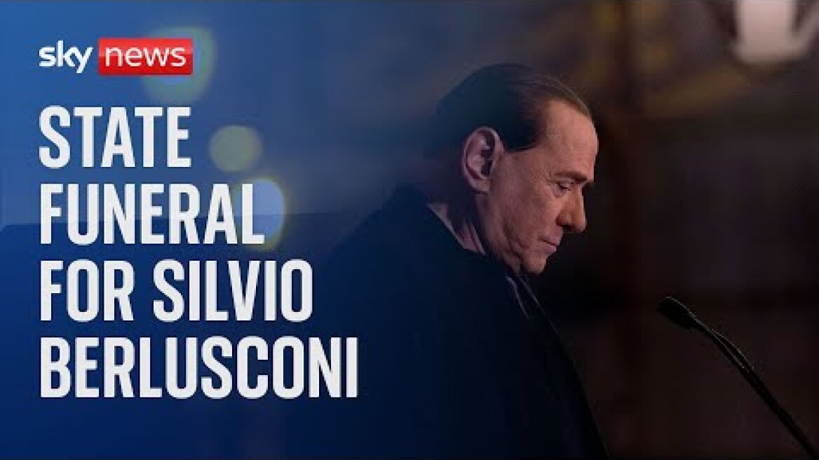 Watch live: State funeral for former Italian Prime Minister Silvio Berlusconi