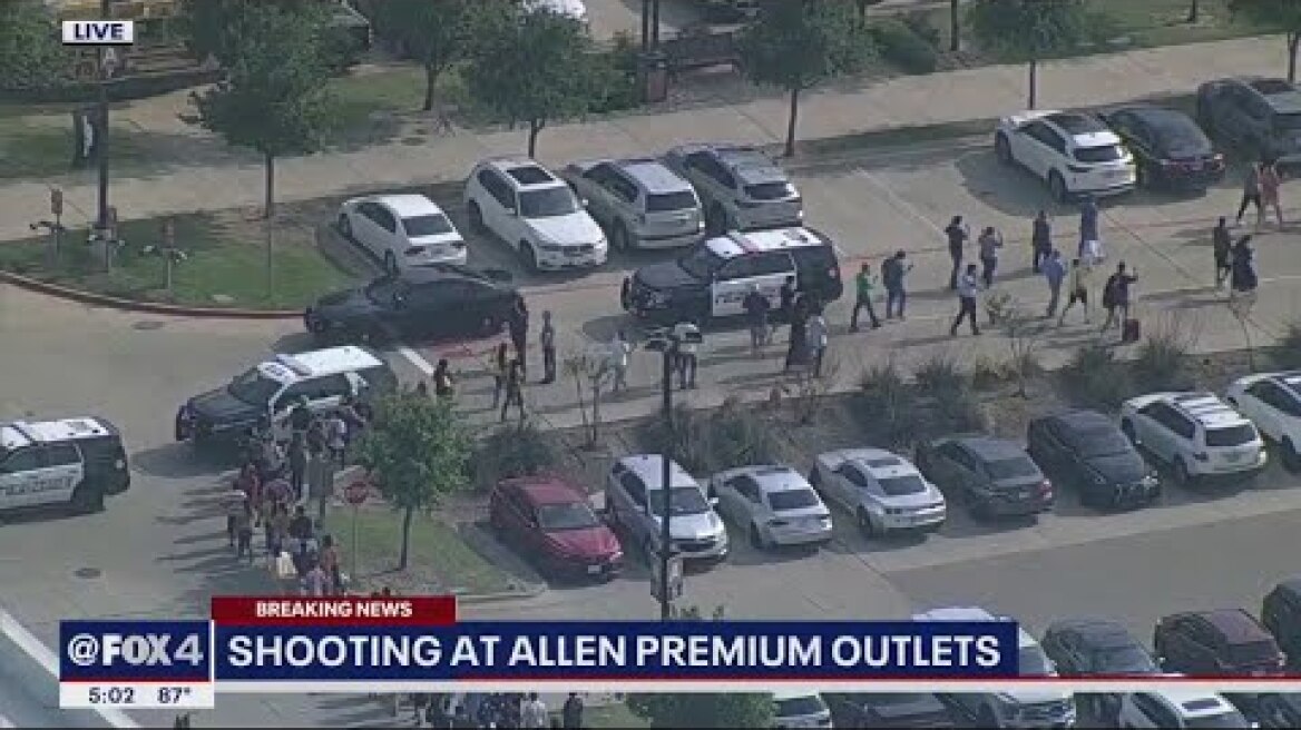 Police investigating shooting at Allen Premium Outlets