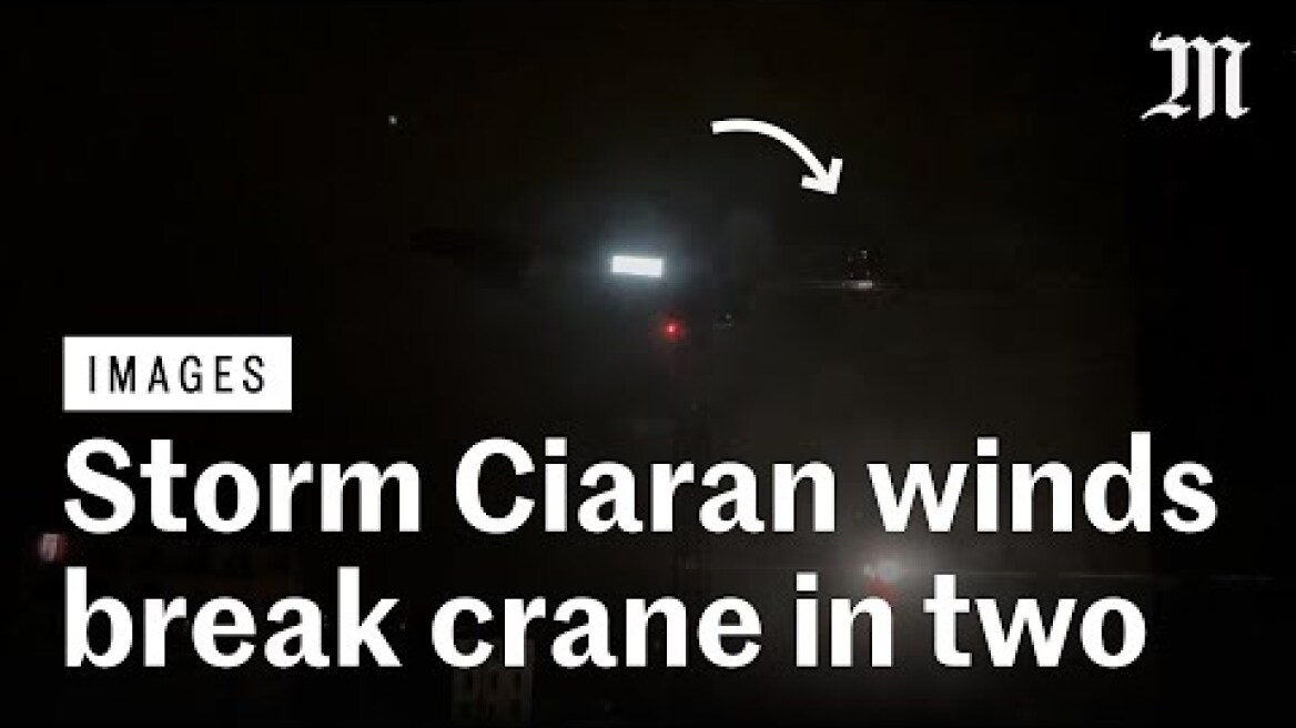 Storm Ciaran hits western France